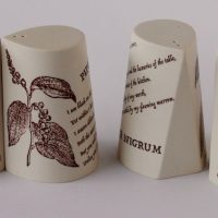 Goccia_ Salt & Pepper Shakers with imagery